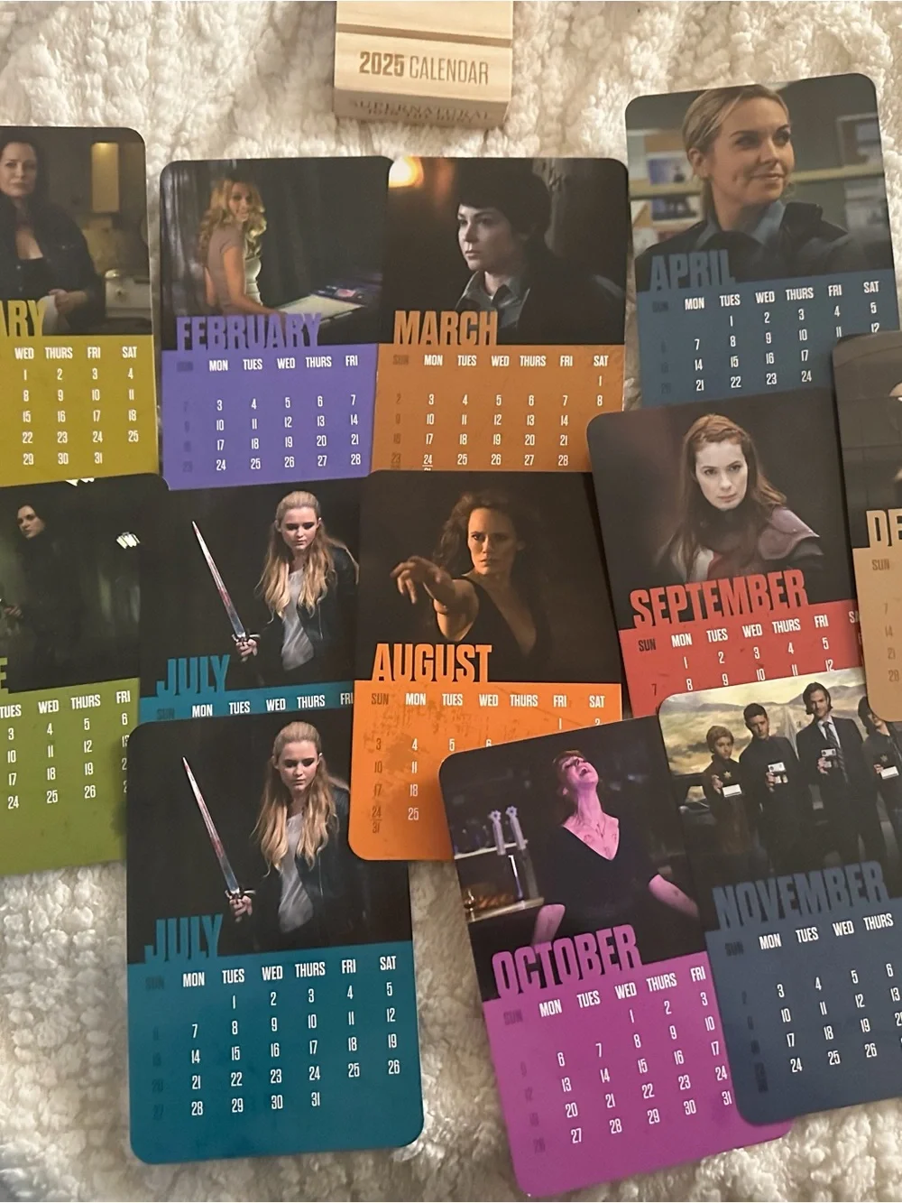 2025 Supernatural CultureFly Calendar
